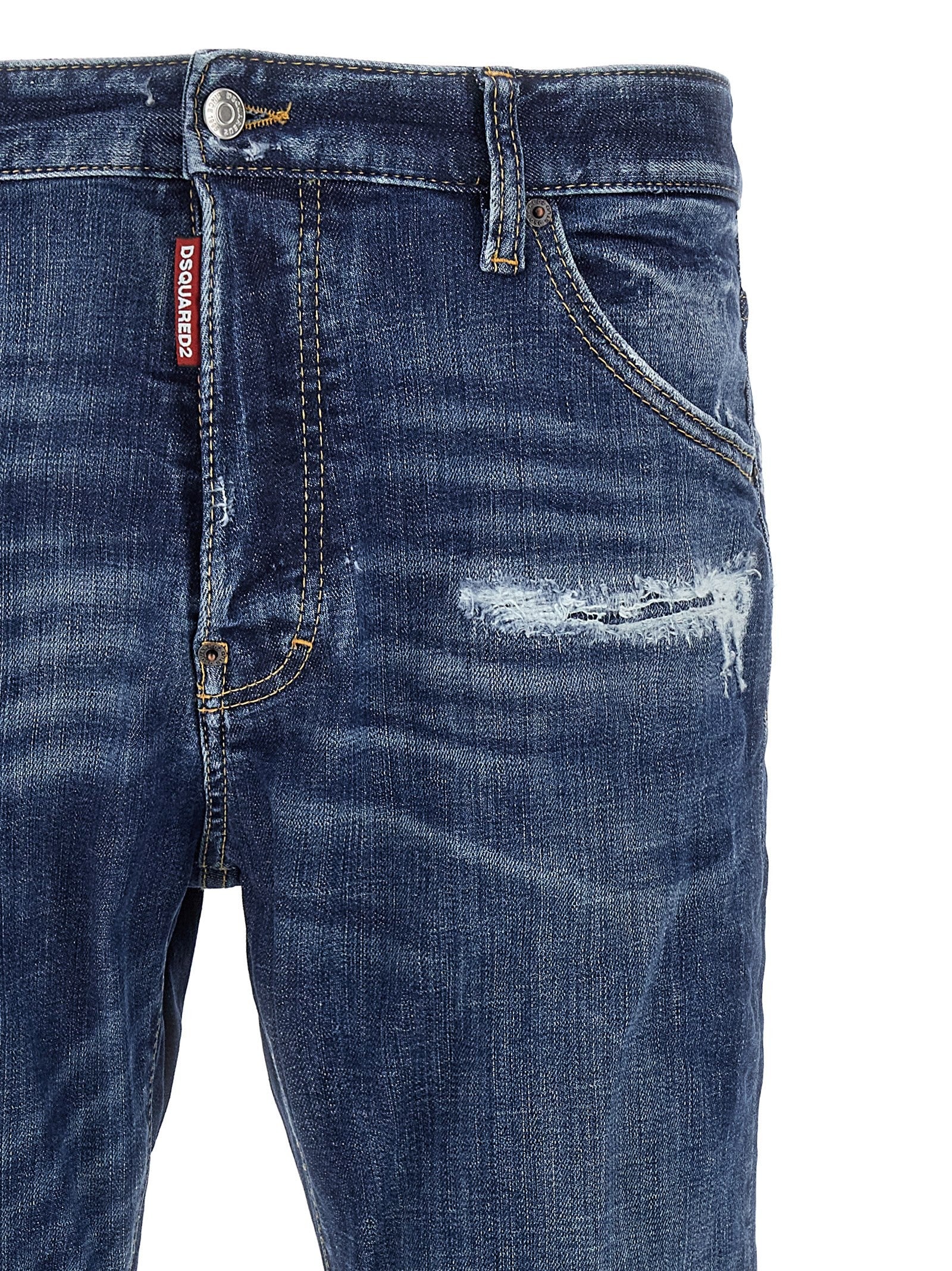 Dsquared2 Men's Cool Guy Stretch Cotton Jeans Blue