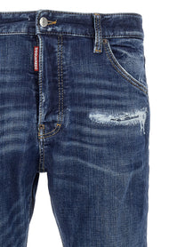 Dsquared2 Men's Cool Guy Stretch Cotton Jeans Blue