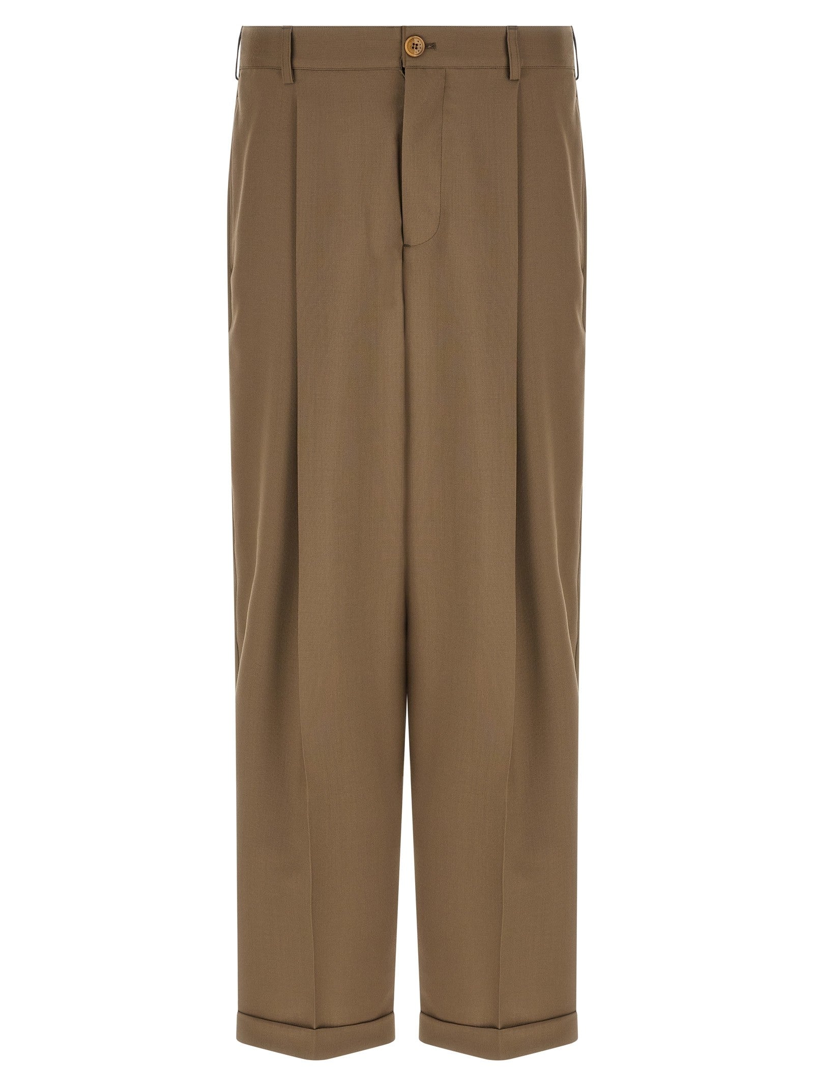 Marni Cool Wool Pants Beige