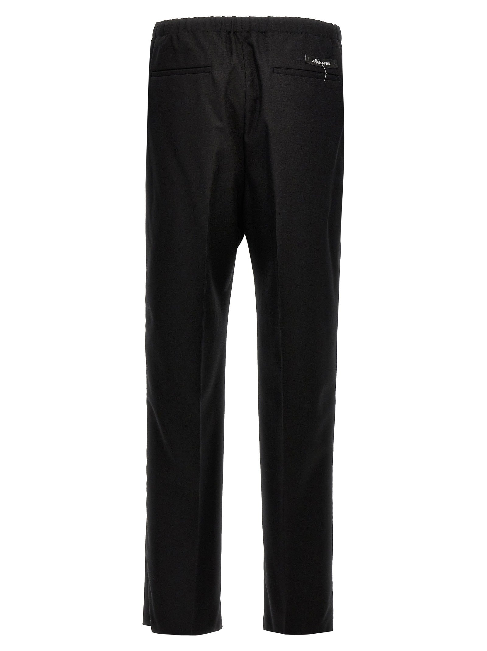 Fendi Cool Wool Pants Black