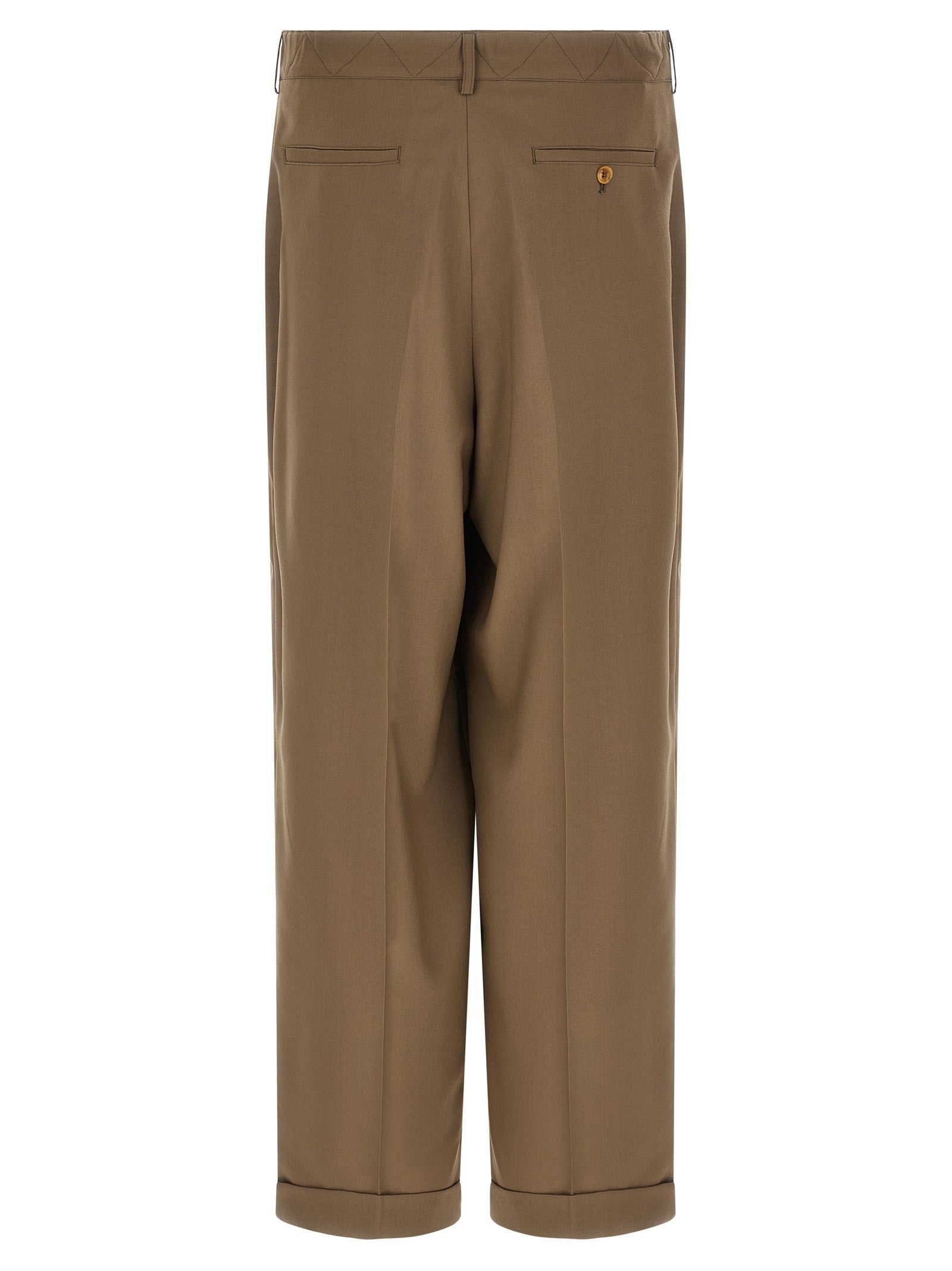 Marni Cool Wool Pants Beige