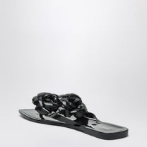 Coperni - Coperni Black silicone Flower flip-flops - Sandals