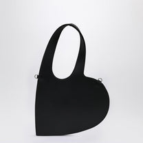 Coperni - Coperni Mini Heart bag in black leather - Shopper