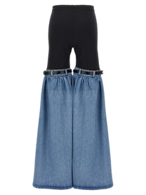COPERNI - COPERNI - ’Hybrid Denim Flare’ pants - Women’s Pants
