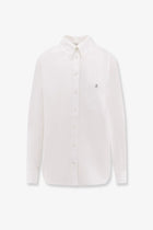 Coperni Women's Boyfriend Popeline Cotton Shirt White