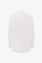 Coperni Women's Boyfriend Popeline Cotton Shirt White, view 2