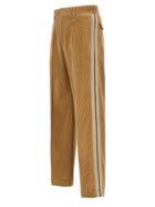 Palm Angels Corduory Suit Tape Pants Beige, view 3