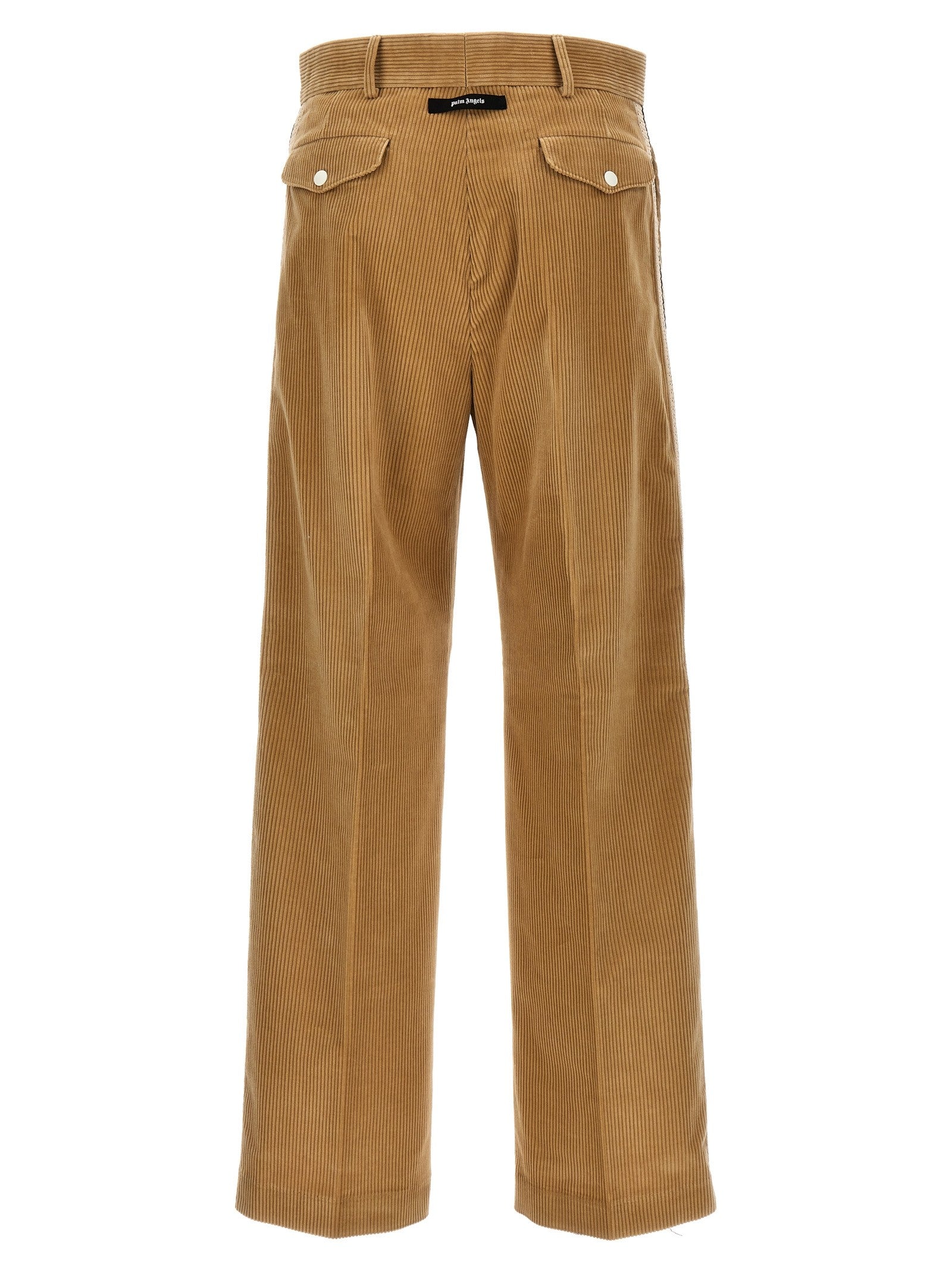 Palm Angels Corduory Suit Tape Pants Beige