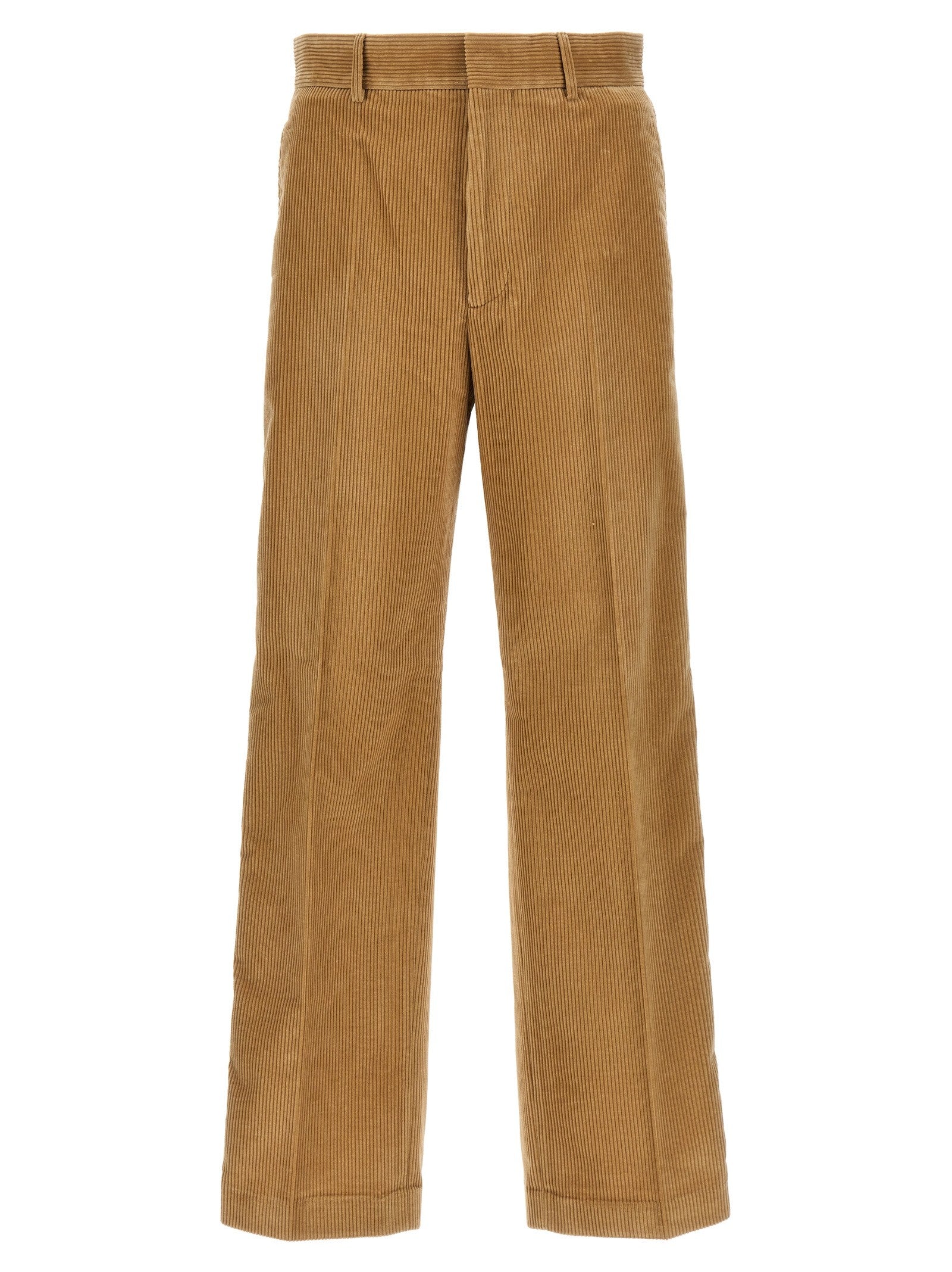 Palm Angels Corduory Suit Tape Pants Beige