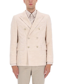 Boss Camel Men's Corduroy Blazer Beige