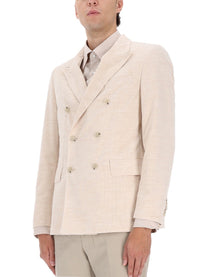 Boss Camel Men's Corduroy Blazer Beige