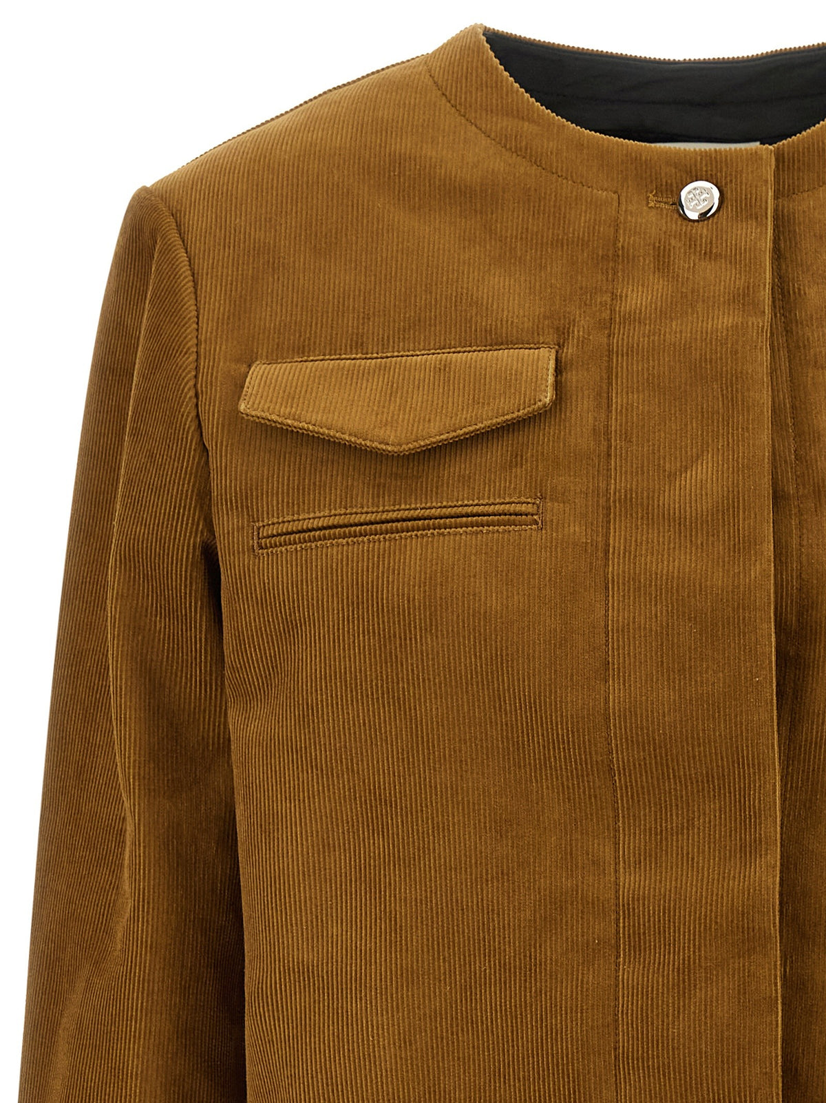 Tory Burch Corduroy Blazer Brown
