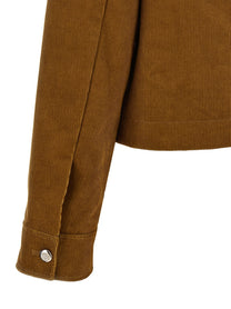 Tory Burch Corduroy Blazer Brown