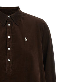Polo Ralph Lauren Corduroy Dress Brown