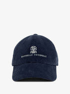 Brunello Cucinelli Men's Corduroy Hat CADETTO