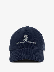 Brunello Cucinelli Men's Corduroy Hat CADETTO