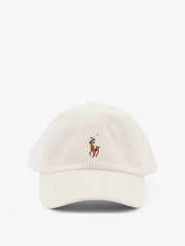 Polo Ralph Lauren Men's Corduroy Hat White