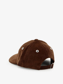 Ami Paris Men's Corduroy Hat Brown