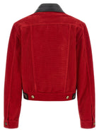 Versace Corduroy Jacket Red, view 2