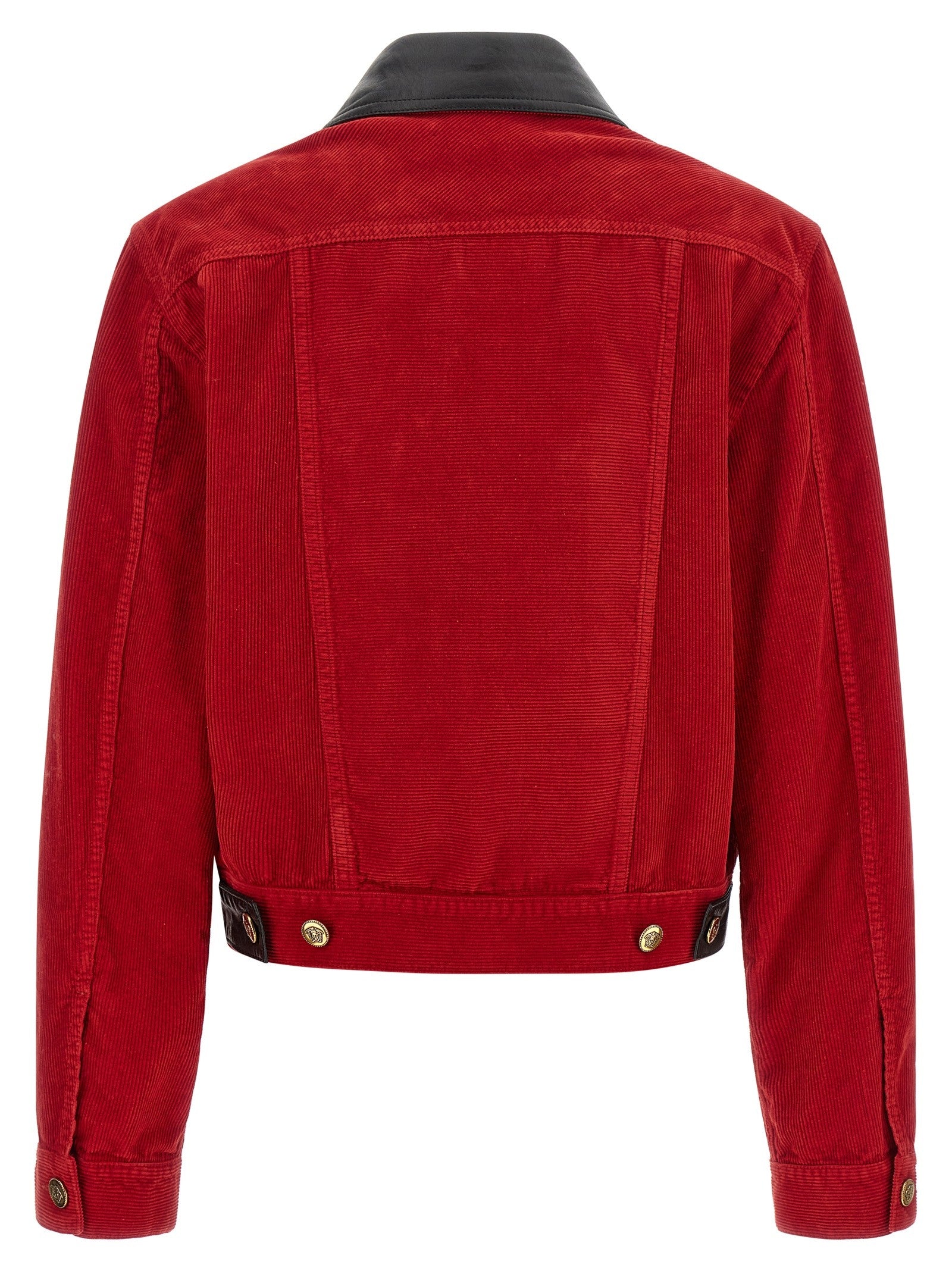Versace Corduroy Jacket Red