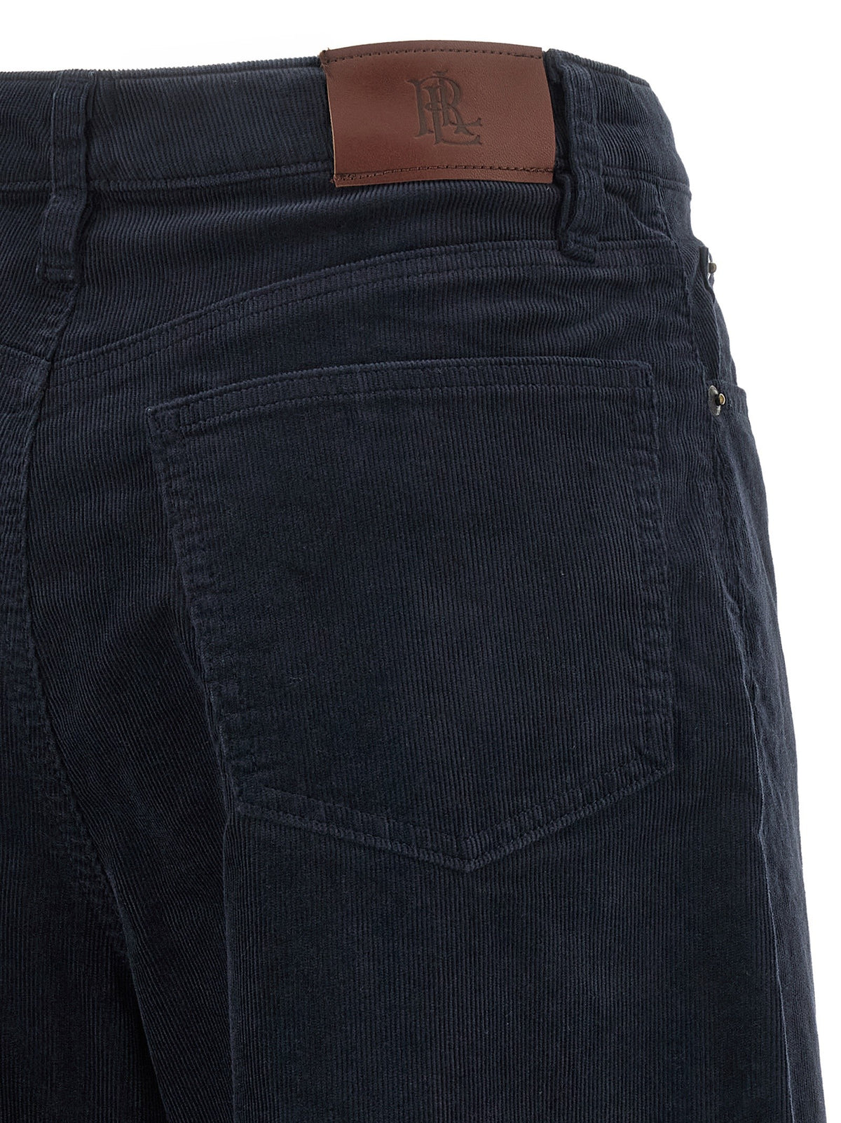 Lauren Ralph Lauren Corduroy Pants Blue, view 4