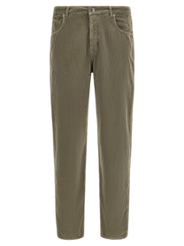 Brunello Cucinelli Corduroy Pants Green