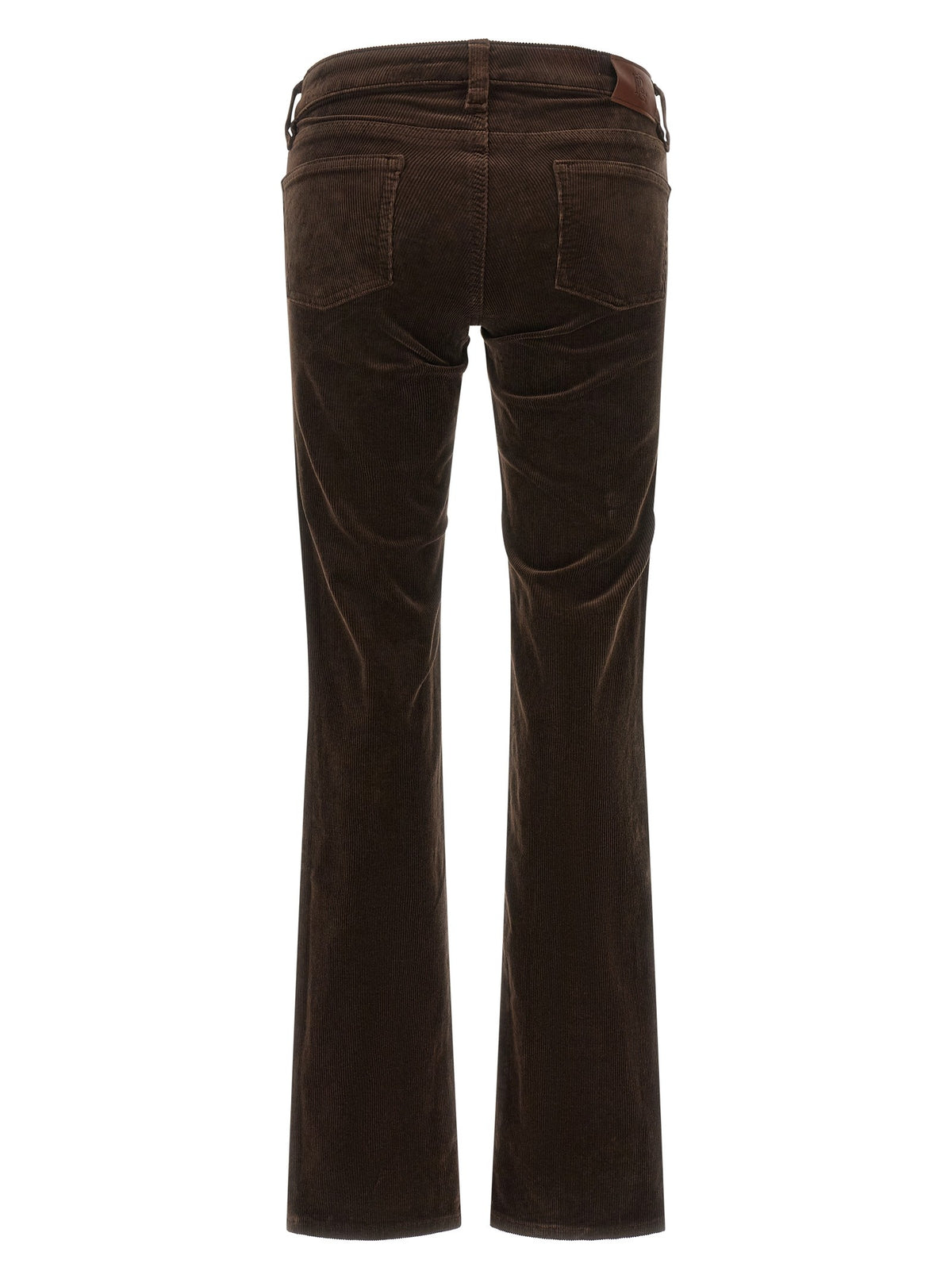 Lauren Ralph Lauren Corduroy Pants Brown, view 2