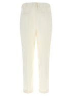 Kiton Corduroy Pants White, view 2