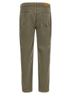 Brunello Cucinelli Corduroy Pants Green, view 2