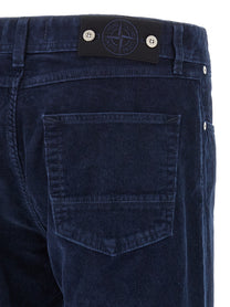 Stone Island Corduroy Pants Blue