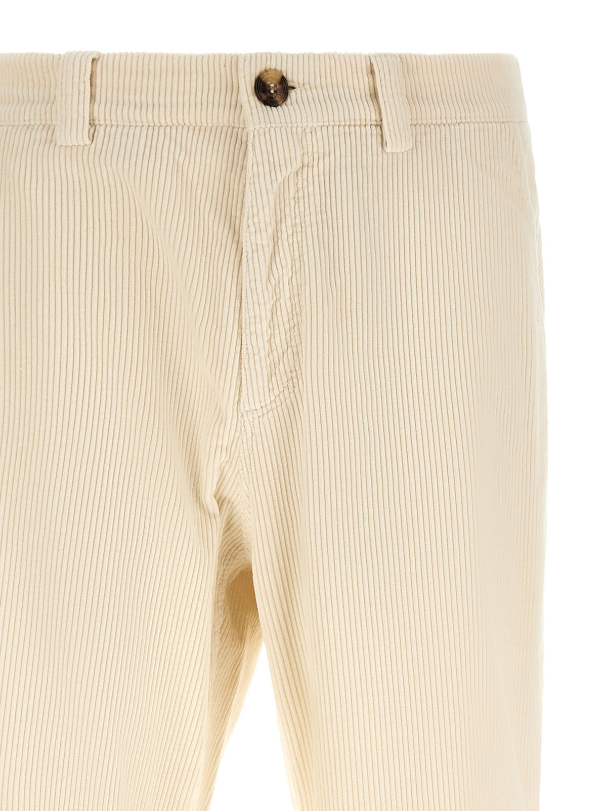 Brunello Cucinelli Corduroy Pants Beige, view 3