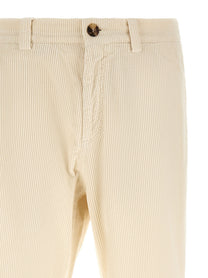 Brunello Cucinelli Corduroy Pants Beige, view 3