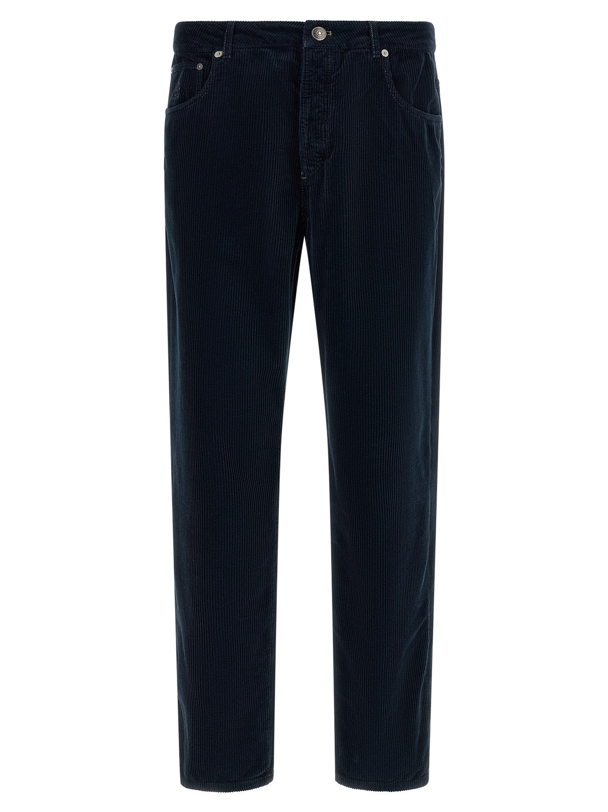 Brunello Cucinelli Corduroy Pants Blue