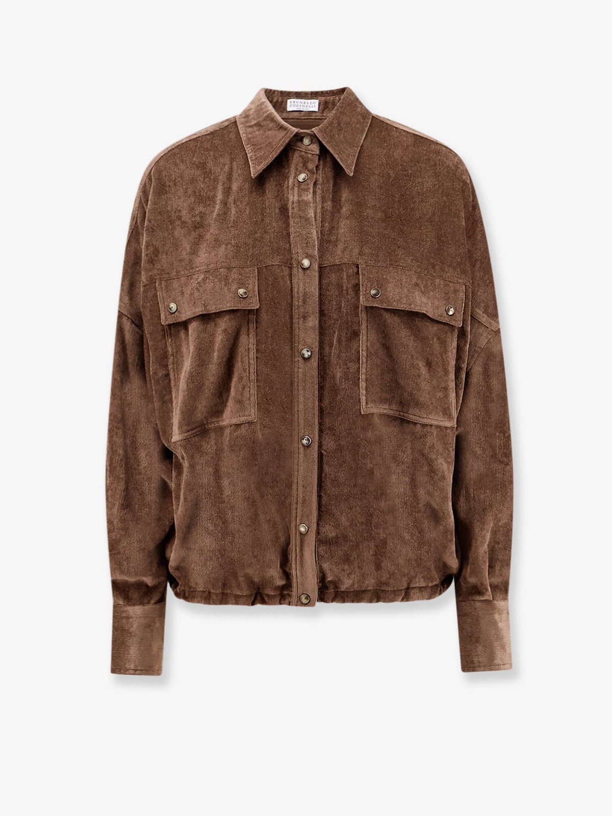 Brunello Cucinelli Women's Corduroy Shirt SIGARO