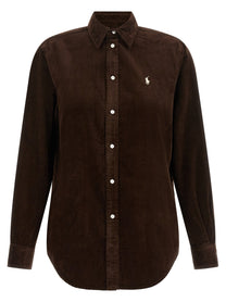 Polo Ralph Lauren Corduroy Shirt Brown