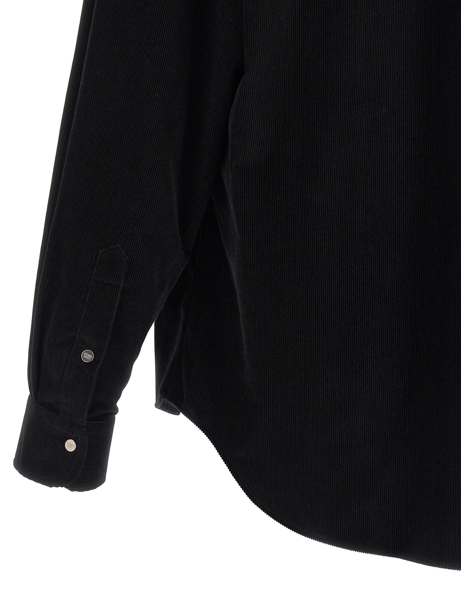 Fendi Corduroy Shirt Black