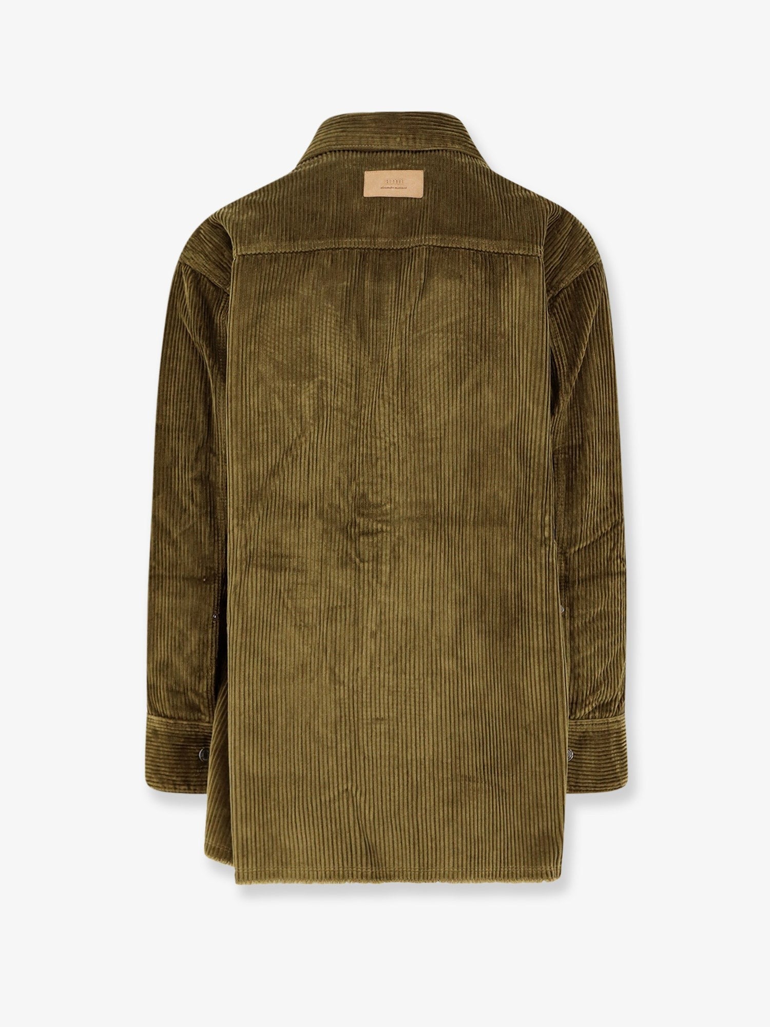 Ami Paris Men's Corduroy Shirt Bronze