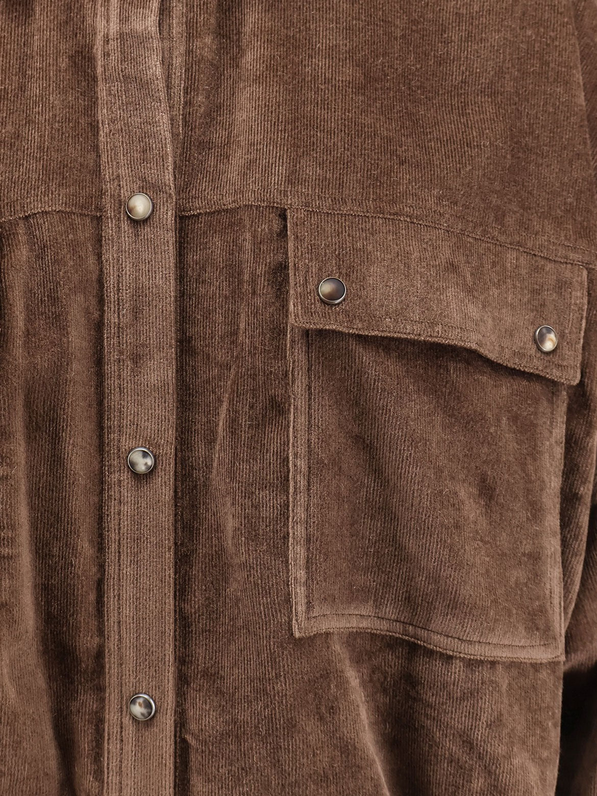 Brunello Cucinelli Women's Corduroy Shirt SIGARO