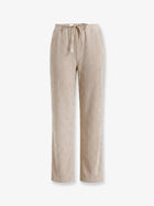 Alysi Women's Corduroy Trousers Gold