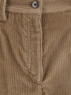 Brunello Cucinelli Women's Corduroy Trousers Brown, view 3