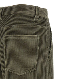 Brunello Cucinelli Corduroy Trousers Green, view 4