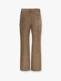 Brunello Cucinelli Women's Corduroy Trousers Brown, view 2