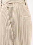Brunello Cucinelli Women's Corduroy Trousers Beige, view 3
