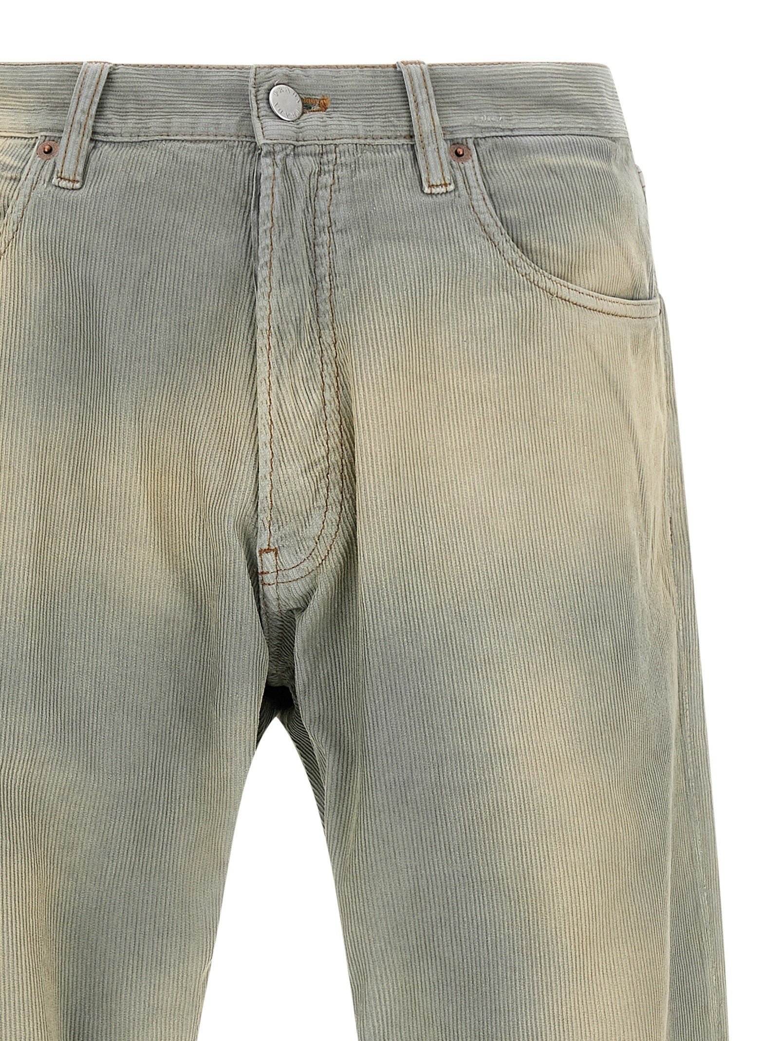PRADA Corduroy Trousers Blue