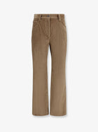 Brunello Cucinelli Women's Corduroy Trousers Brown