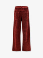 Rohe Women's Corduroy Trousers Red, view 2