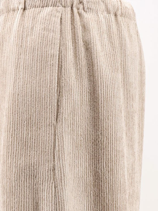 Alysi Women's Corduroy Trousers Gold