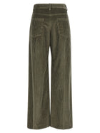 Brunello Cucinelli Corduroy Trousers Green, view 2