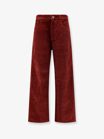 Rohe Women's Corduroy Trousers Red