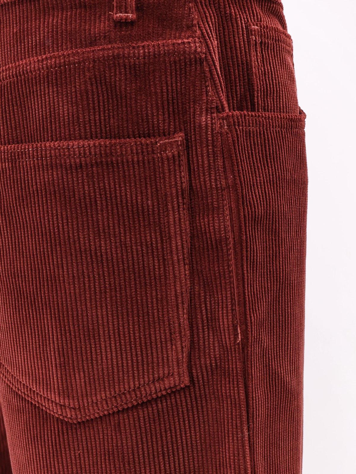 Rohe Women's Corduroy Trousers Red, view 3